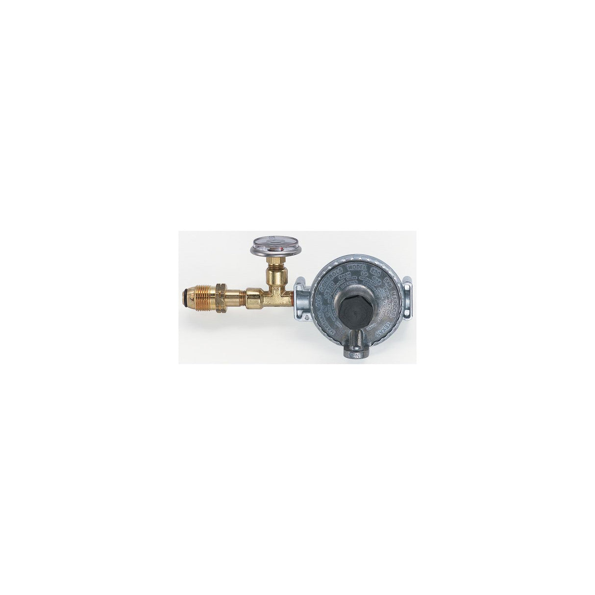 Trident Marine Single Stage Regulator w/300 PSI Gauge w/Tank Mount [1200-1411] - official Trident Marine product image 2