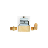 Trident Marine 12VDC Low-Pressure Brass Solenoid Shut-Off Valve 3/8" Female Ports 2 Brass Connection Fittings [1300-7706.2-KIT] - official Trident Marine product image 2