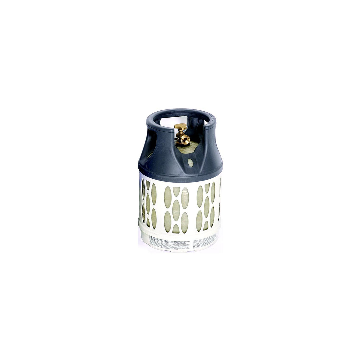 Viking Cylinders 22lb Vertical Fiberglass Composite LPG Cylinder w/Type 1 Valve - OPD, DOT, TC Approved [1420-0022] - official Viking Cylinders product image 2