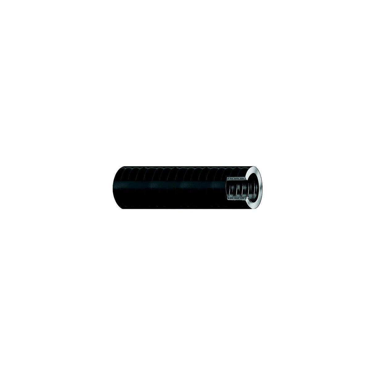 Trident Marine 1-1/2" x 50 VAC XHD Bilge Live Well Hose - Hard PVC Helix - Black [149-1126] - official Trident Marine product image 2