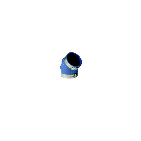 Trident Marine 8" ID 45-Degree Blue Silicone Molded Wet Exhaust Elbow w/4 T-Bolt Clamps [240V80000-S/S] - official Trident Marine product image 3