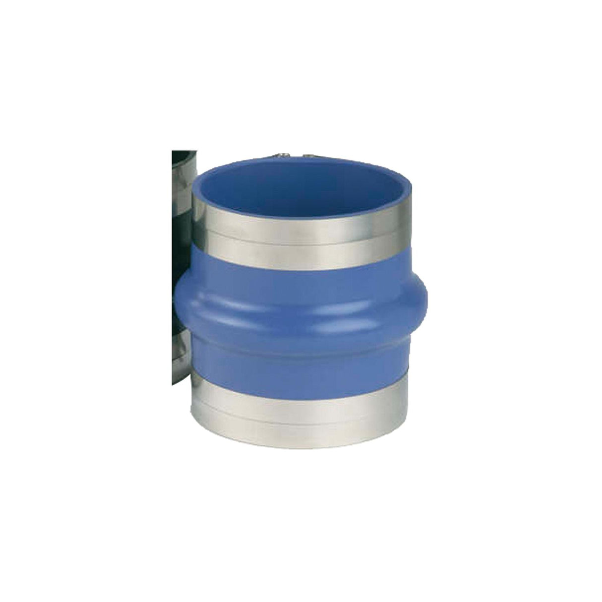 Trident Marine 6" ID Blue Silicone Molded Wet Exhaust Hump w/4 T-Bolt Clamp [270V6000-S/S] - official Trident Marine product image 3