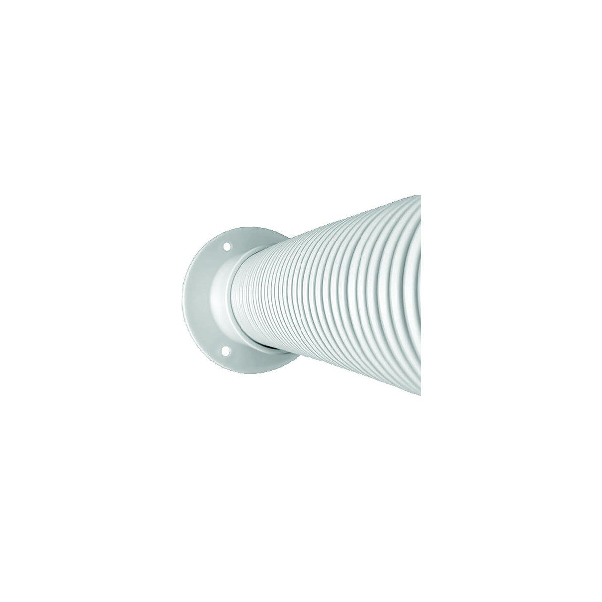 Trident Marine 10 White Stern Flex Hose w/Transom Flange [TFK-10W] - official Trident Marine product image 2