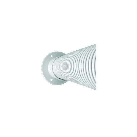Trident Marine 10 White Stern Flex Hose w/Transom Flange [TFK-10W] - official Trident Marine product image 2