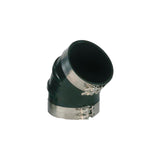 Trident Marine 6" ID 45-Degree Blue Silicone Molded Wet Exhaust Elbow w/4 T-Bolt Clamps [240V6000-S/S] - official Trident Marine product image 5