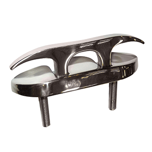 Whitecap Folding Cleat - Stainless Steel Studded - 4-1/2" - 6844C