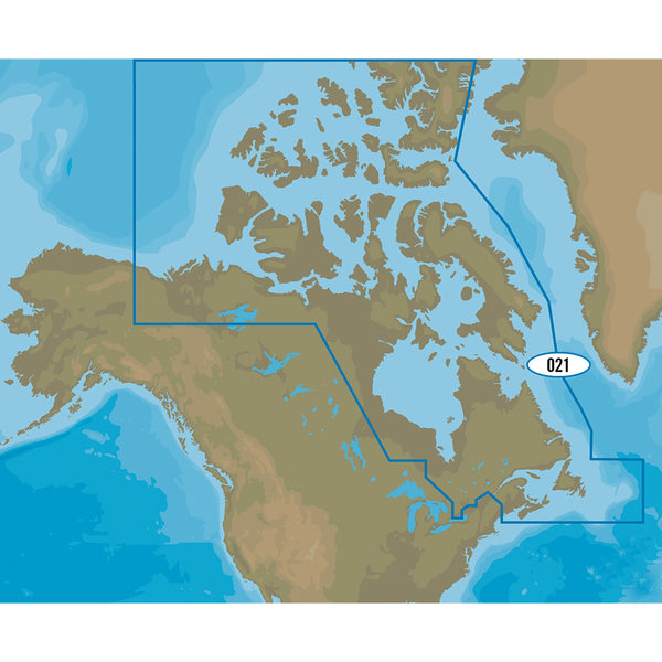C-MAP 4D NA-D021 - Canada North & East [M-NA-D021-MS]