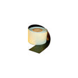 Surface Shields 022BP6180 Scrim Shield Belly Tape, 6" x 180' Black Roll - image 1