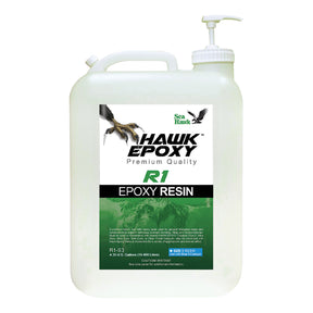Hawk Epoxy Epoxy Resin - R1 (4.35 Gallon) - R1-S3 - image 1
