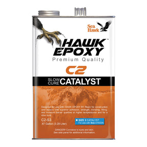 Hawk Epoxy Slow Cure Catalyst - C2 (.87 Gallon) - C2-S3 - image 1