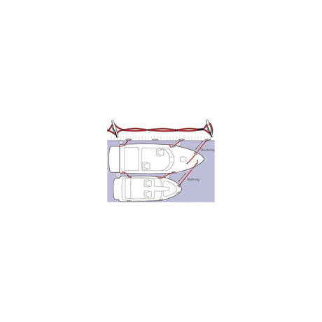 Tuggy Products Stretch N' Slide Dock & Rafting Line, 7' Black - SNS-B - official Tuggy Products product image 3