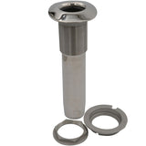 C.E. Smith 70 Series Screwless Flush Mount Rod Holder - 0 Degree - Stainless Steel - Cast Bottom - Black Liner - Boxed [53676C] - official C.E. Smith product image 3