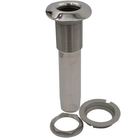 C.E. Smith 70 Series Screwless Flush Mount Rod Holder - 0 Degree - Stainless Steel - Cast Bottom - Black Liner - Boxed [53676C] - official C.E. Smith product image 3
