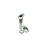 C.E. Smith 70 Series Screwless Flush Mount Rod Holder - 30 Degree - Stainless Steel - Cast Bottom - Black Liner - Boxed [53678C] - official C.E. Smith product image 2