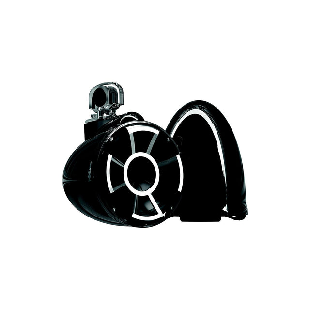 Wet Sounds REV10BSCV2 Revolution Tower Speakers - 10" Speaker, REV10™ Black V2 w/Swivel Clamp for 1-7/8" to 3" Tube - image 1