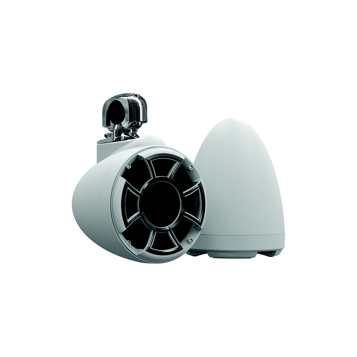 Wet Sounds REV10SEWSCV2 Revolution Special Edition Tower Speakers - Matte White, 10" Speaker, REV10® White Special Edition w/Swivel Clamp for 1-7/8" to 3" Tube - image 1
