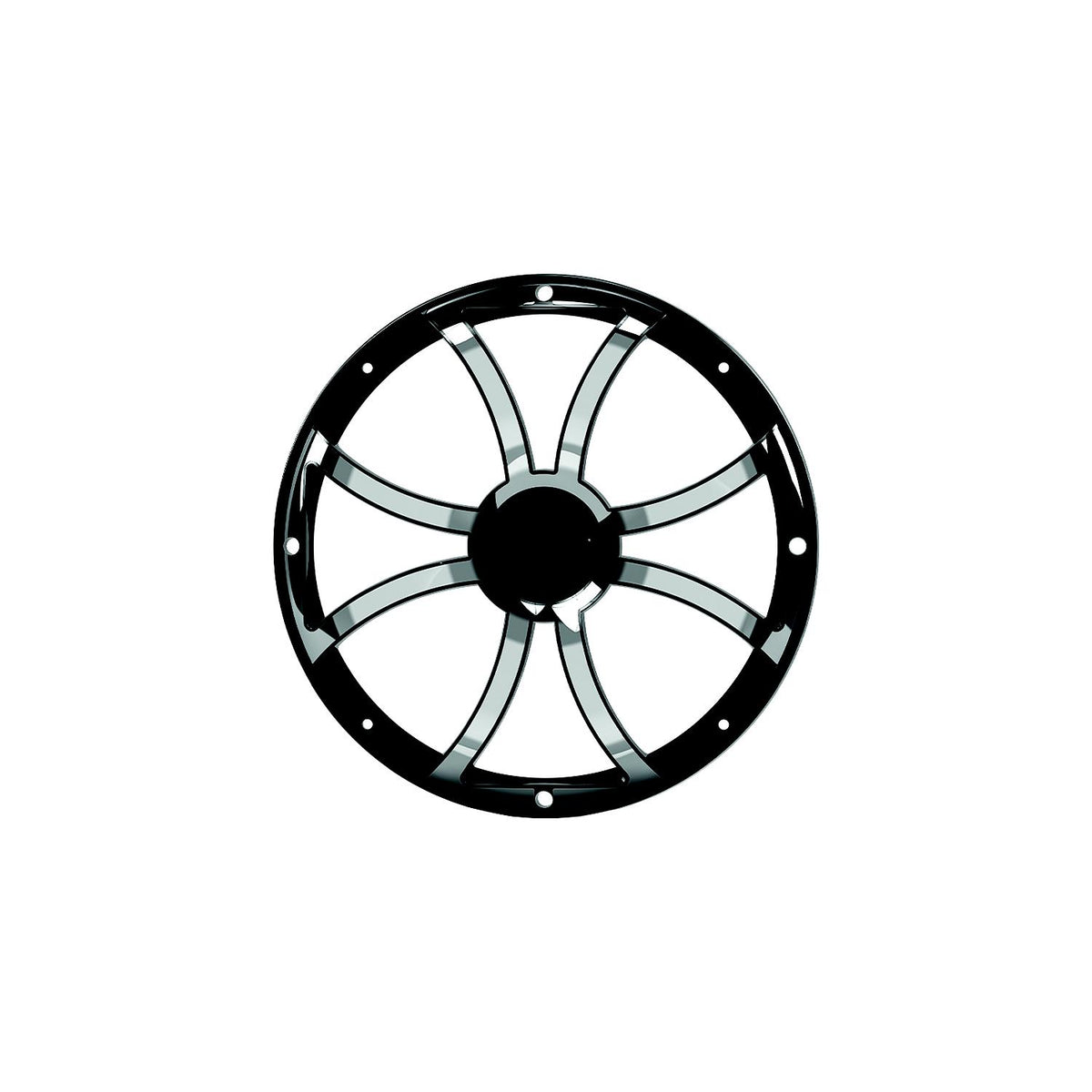Wet Sounds REVO10XSBSSV3 Revo Series Grilles - XS-Black-Stainless Steel - image 1