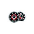 Wet Sounds REVO6XSSV3 Revo Series High-Output Coaxial Speakers - XS-Silver RGB Grilles, 6.5" diameter - image 1