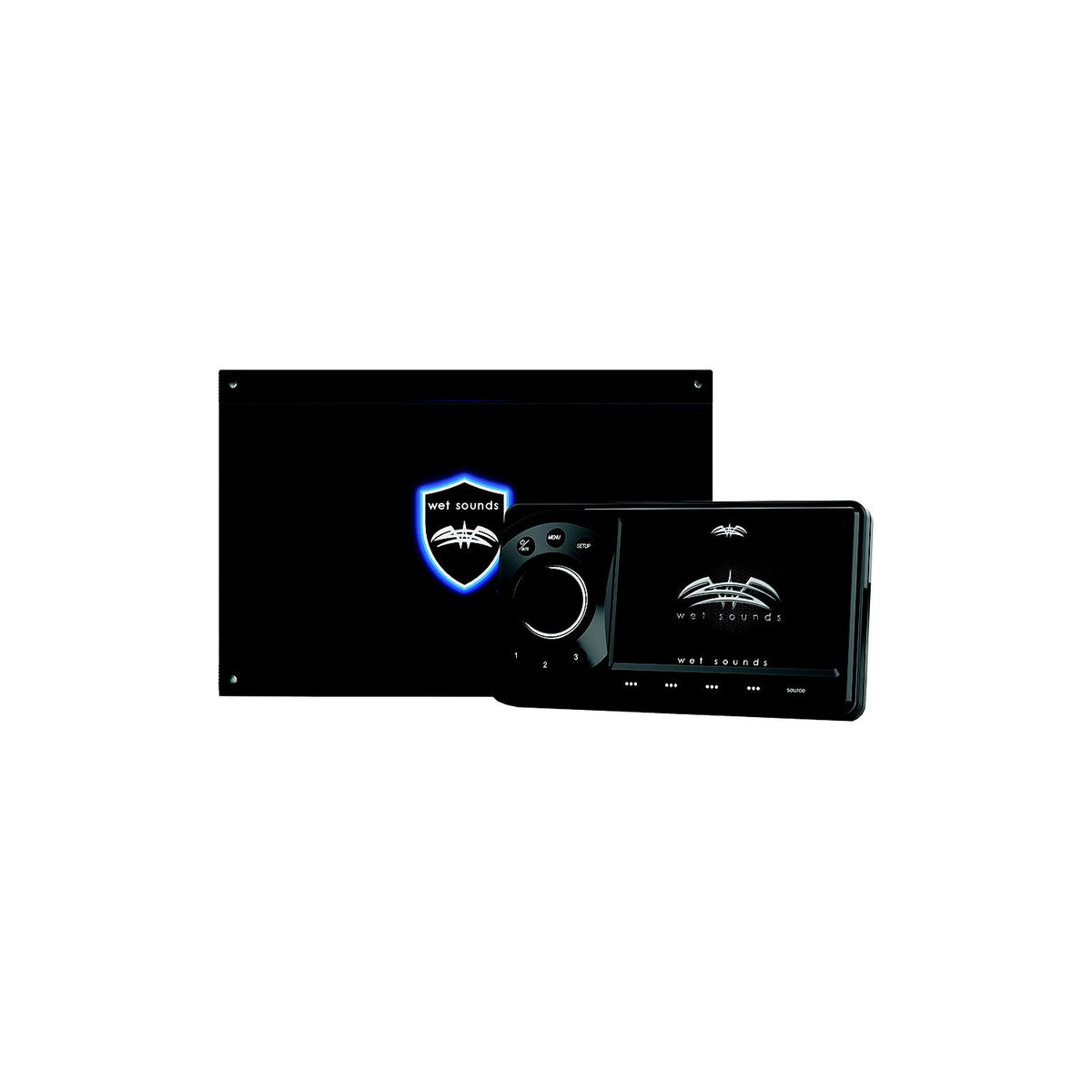 Wet Sounds WSMC1 4 Zone Bluetooth Marine Media Center