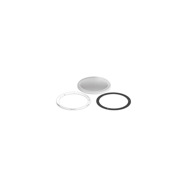 Wet Sounds ZEROXY10W XY White Yacht Style Subwoofer Grille - White, 10" diameter - ZERO XY 10 GRILLE-W - image 1