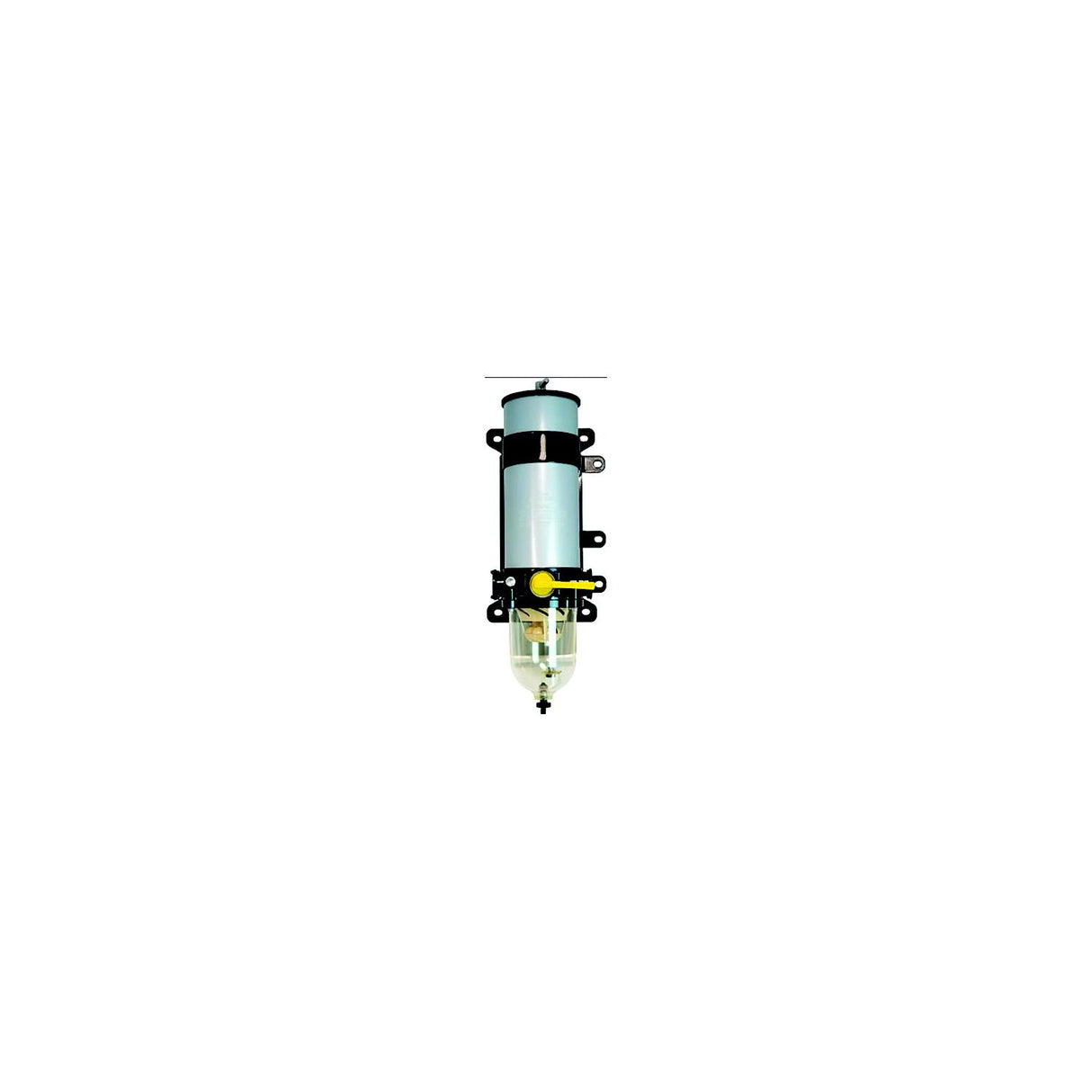 Racor 1000FV10 Marine Turbine Fuel Filter/Water Separator w/Clear Bowl, 10 Micron - 1000FV10