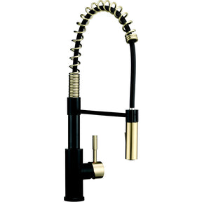 Dura Faucet DFMK504SLKMBMG Streamline Coil Pull-Down Kitchen Faucet - image 1
