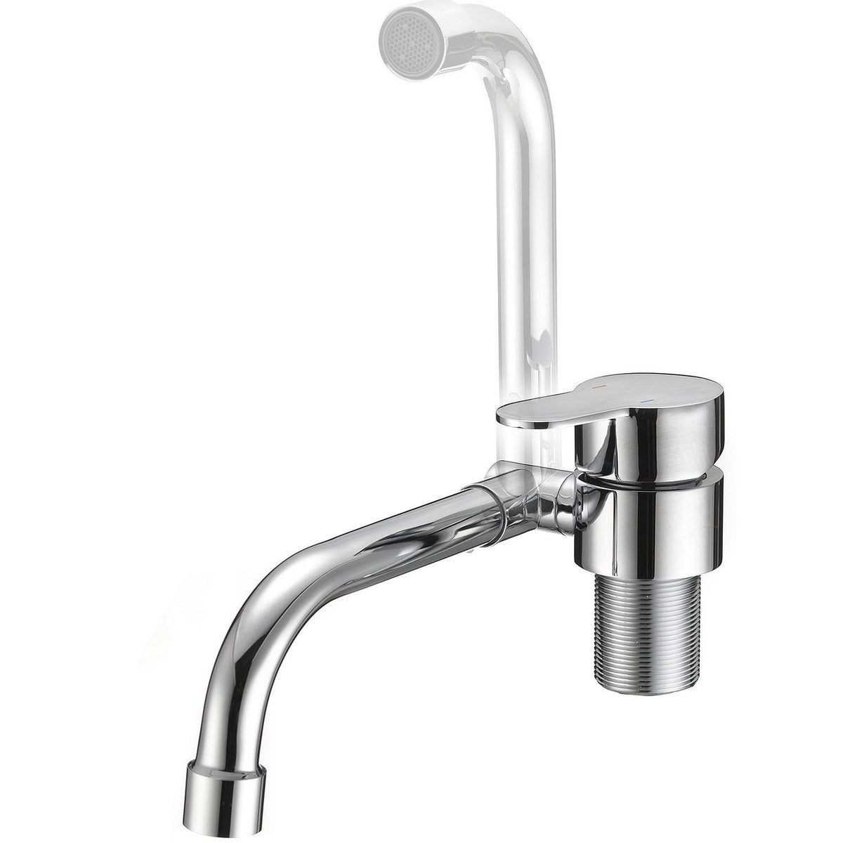 Dura Faucet (DFMK510HCP) Folding RV Kitchen Faucet, Chrome polished - image 5