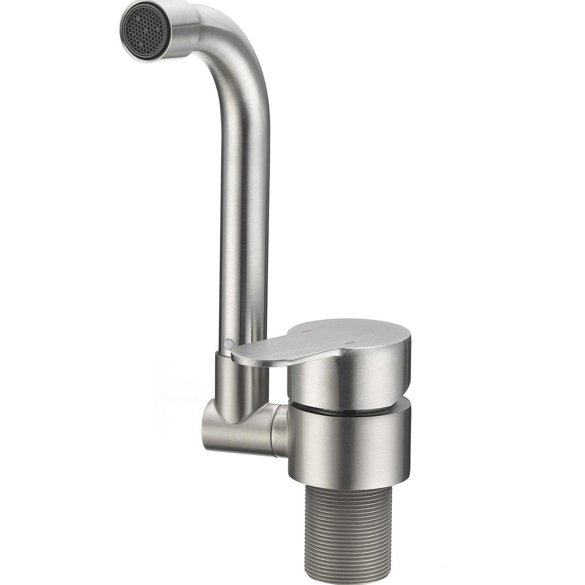 Dura Faucet (DFMK510HSN) Folding RV Kitchen Faucet, Satin Nickel - image 2