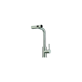 Dura Faucet DFMK511XSN Rainfall RV Kitchen Faucet, Satin Nickel - image 1