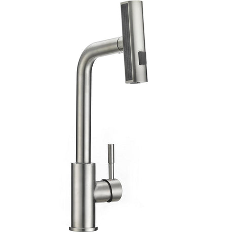 Dura Faucet DFMK511XSN Rainfall RV Kitchen Faucet, Satin Nickel - image 2