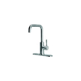 Dura Faucet SQUARED ARC KITCH FAUCET B NCK STREAMLINE - DF-MK533LK-SN - image 1