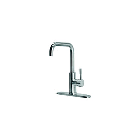Dura Faucet SQUARED ARC KITCH FAUCET B NCK STREAMLINE - DF-MK533LK-SN - image 1