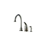 Dura Faucet DFNMK301VB Goose Neck Pedestal Kitchen Faucet, Venetian Bronze - image 2