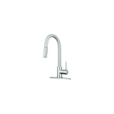 Dura Faucet DFNMK540SN Streamline Pull-Down Touch On/Off Kitchen Faucet, Satin Nickel - image 2