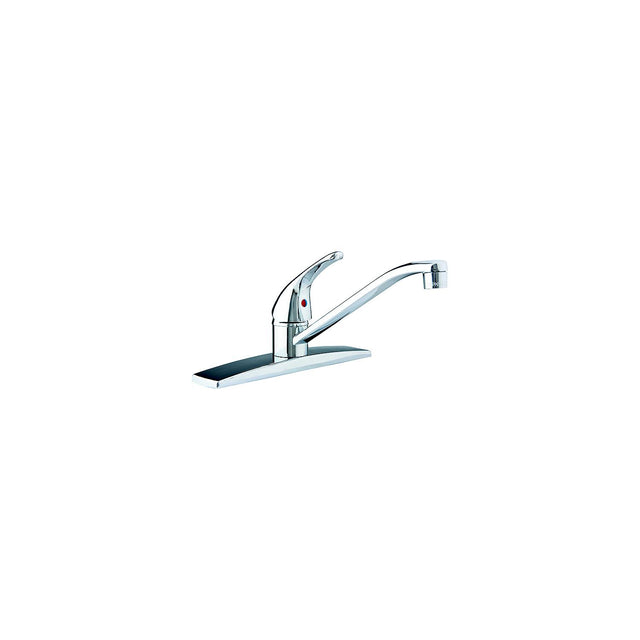 Dura Faucet DFNMK600CP Single Lever Kitchen Faucet, Chrome - image 1