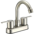 Dura Faucet DFPB155MSN, Modern High Arc RV Bar Faucet, Satin Nickel - image 1
