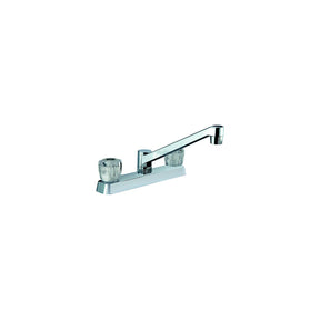 Dura Faucet DFPK600ACP Two-Handle Non-Metallic Kitchen Faucet, Chrome - image 1