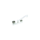 Dura Faucet DFPK600SWT Two-Handle Non-Metallic Kitchen Faucet, White - image 2