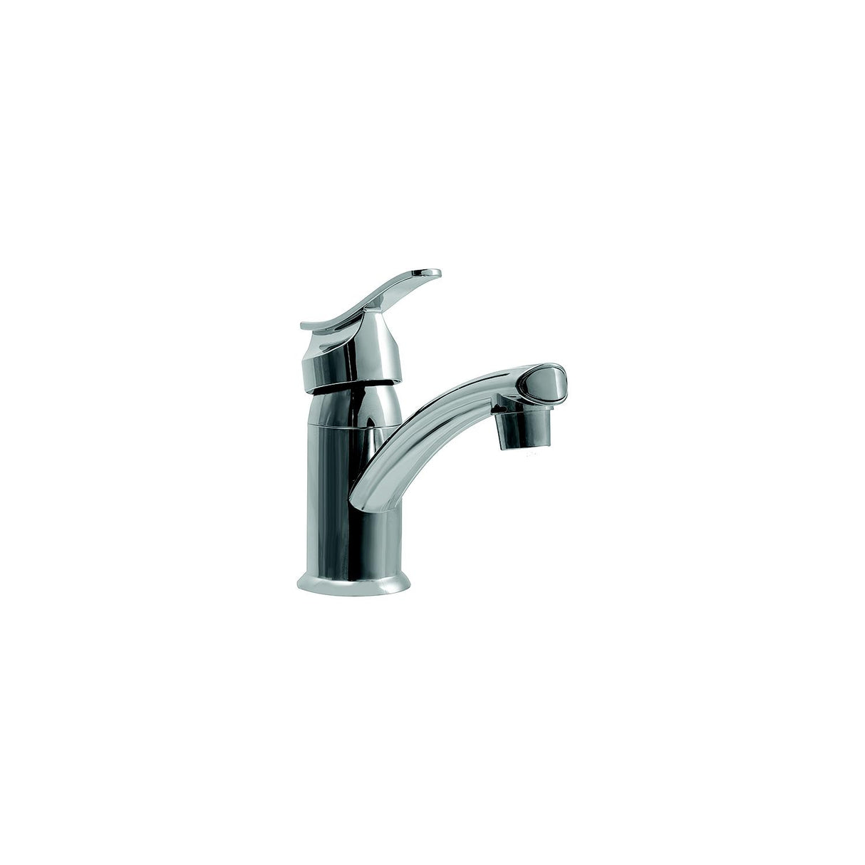 Dura Faucet DFPL200MCP Single Lever Center Set Lavatory Faucet, Chrome - image 1