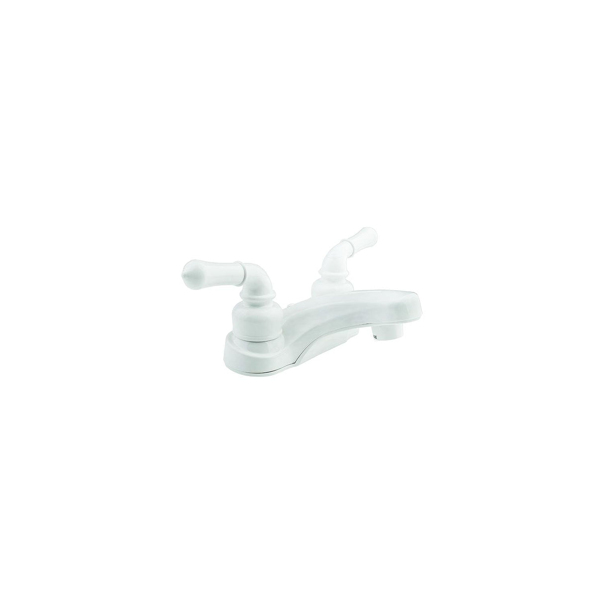 Dura Faucet DFPL700CWT Classical Lavatory Faucet, White - DF-PL700C-WT - official Dura Faucet product image 3