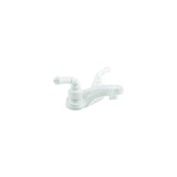 Dura Faucet DFPL700CWT Classical Lavatory Faucet, White - DF-PL700C-WT - official Dura Faucet product image 3
