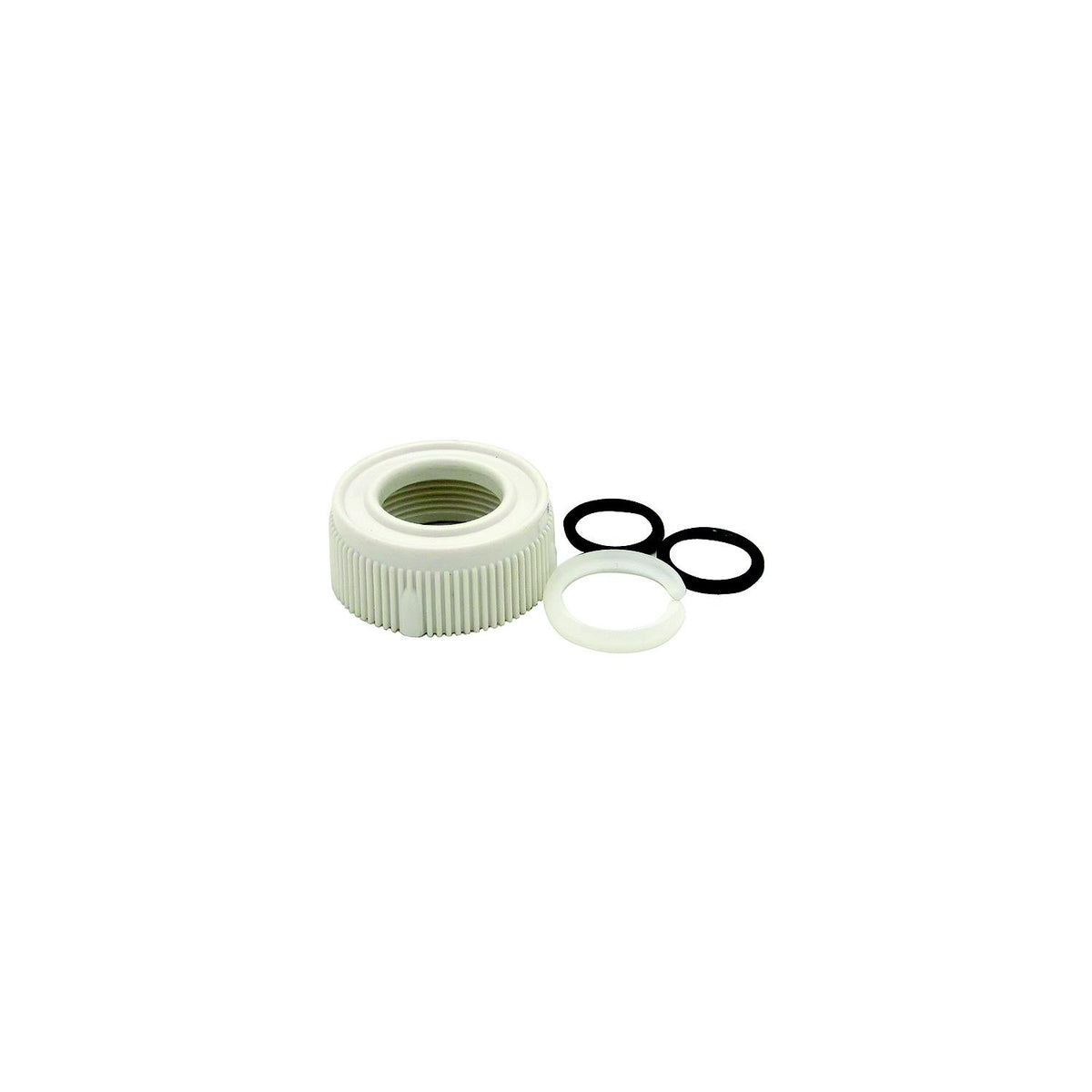 Dura Faucet DFRK510WT Spout Nut And Rings Kit, White - image 2