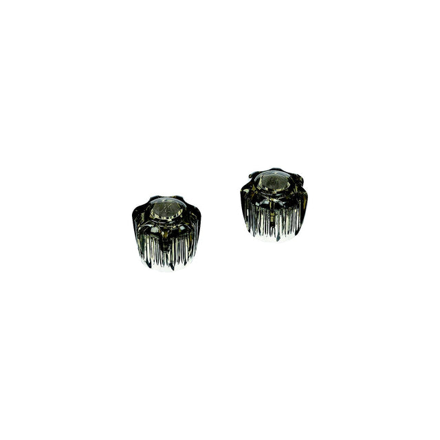 Dura Faucet DFRKS Faucet Knobs, Smoked, 1 pr. - image 1