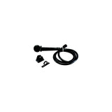 Dura Faucet DFSA130MB Economy Single Function Shower Wand & Hose Kit, Matte Black - image 2
