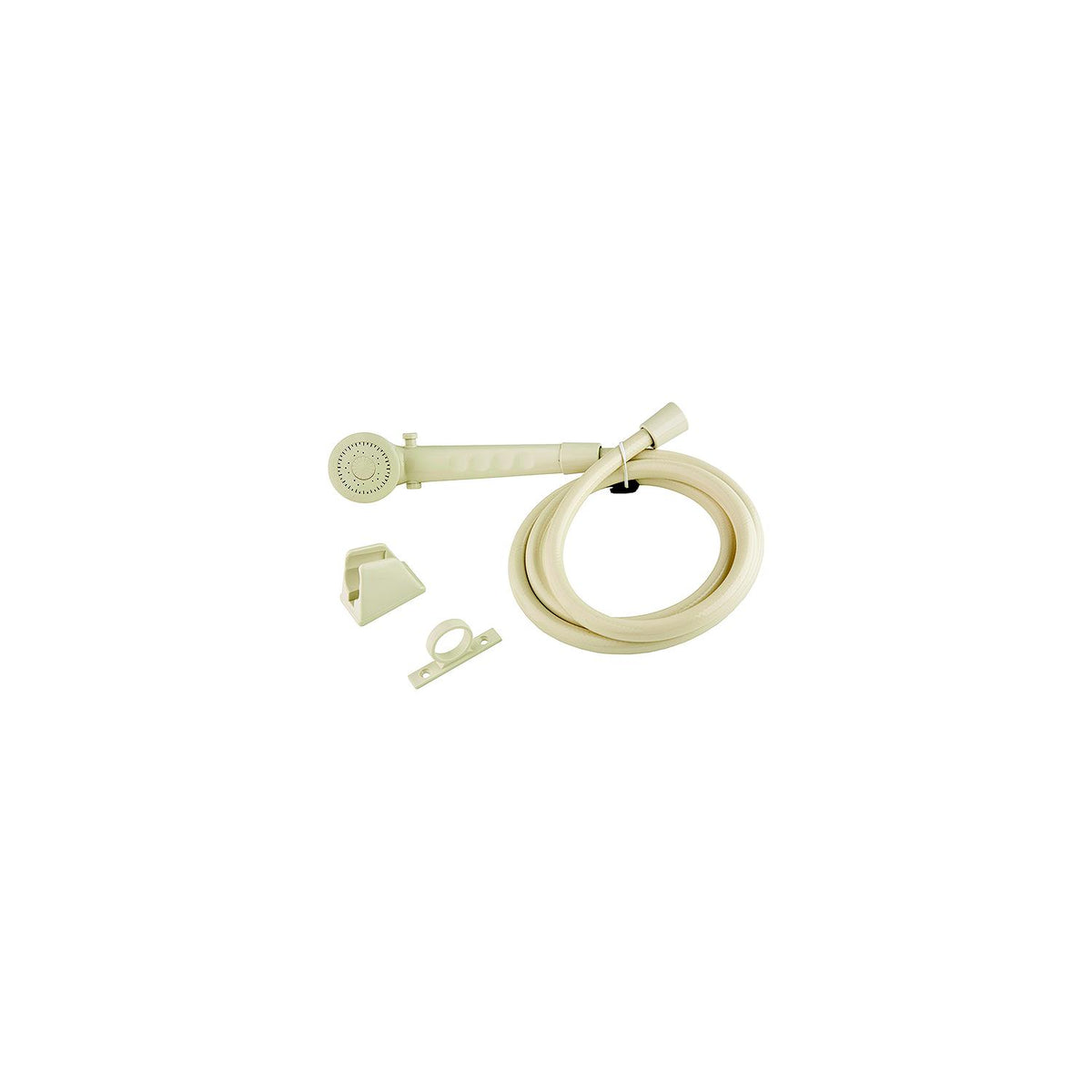 Dura Faucet DFSA130BQ Economy Single Function Shower Wand & Hose Kit, Bisque - image 1
