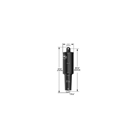 Lenco 101XDS Short Extreme Duty Actuator - 12V - 2-1/4" Stroke w/5/16" Hardware [15057-001] - official Lenco product image 2