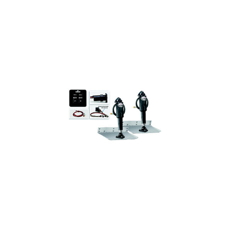 Lenco 9" x 12" Standard Trim Tab Kit w/Standard Integrated Switch Kit 12V [15104-102] - official Lenco product image 2