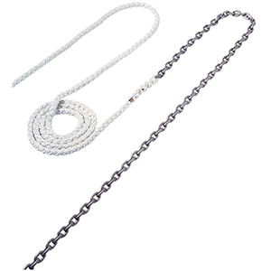 Maxwell Anchor Rode - 15'-1/4" Chain to 150'-1/2" Nylon Brait - RODE38