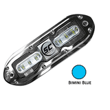 Shadow-Caster LED Lighting Shadow-Caster SCM-6 LED Underwater Light w/20' Cable - 316 SS Housing - Bimini Blue - SCM-6-BB-20