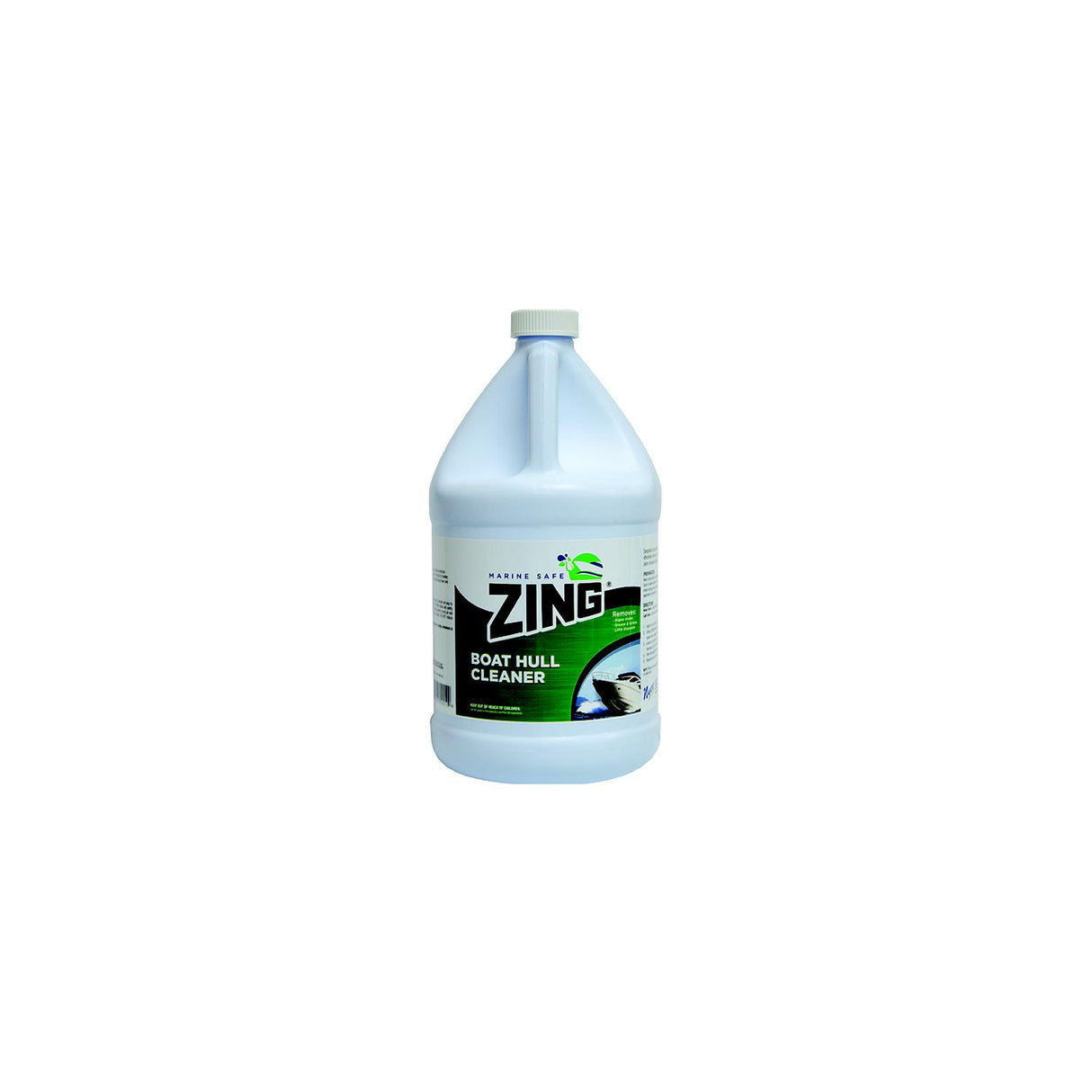 Zing Cleaners ZING, Z904G4, Marine Safe Boat Hull Cleaner, Gallon - image 1